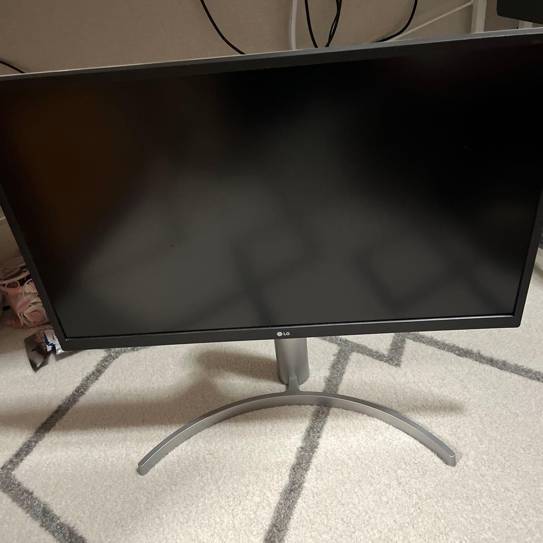 液晶モニター 27型 4K対応 27UL550-W　《 LG 》セット