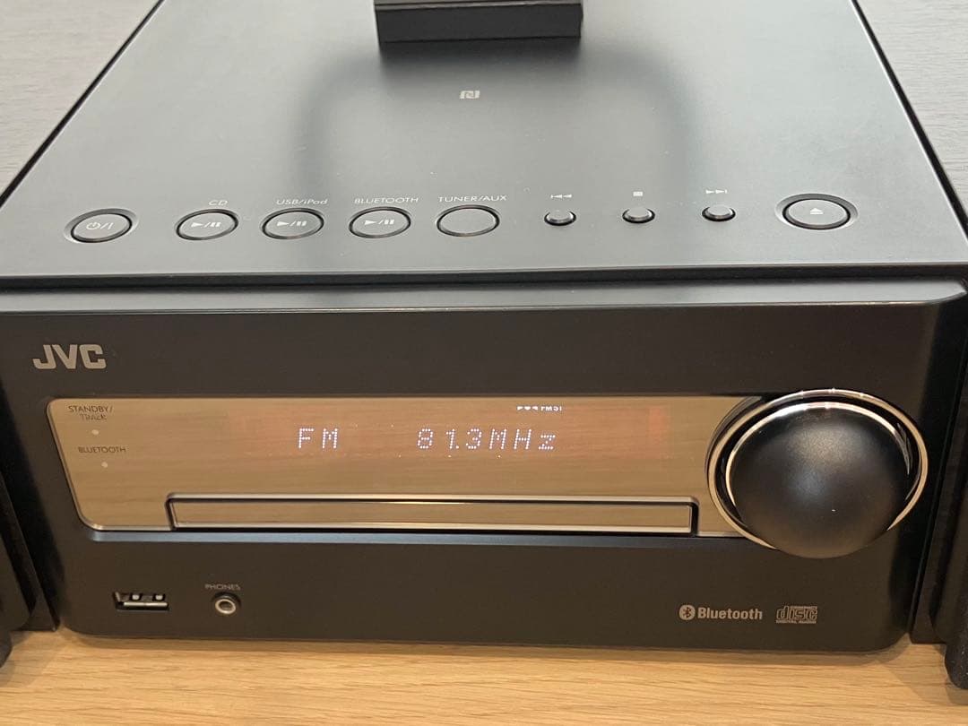 JVC ウッドコーン Bluetooth機能搭載 CD コンポ EX-S5