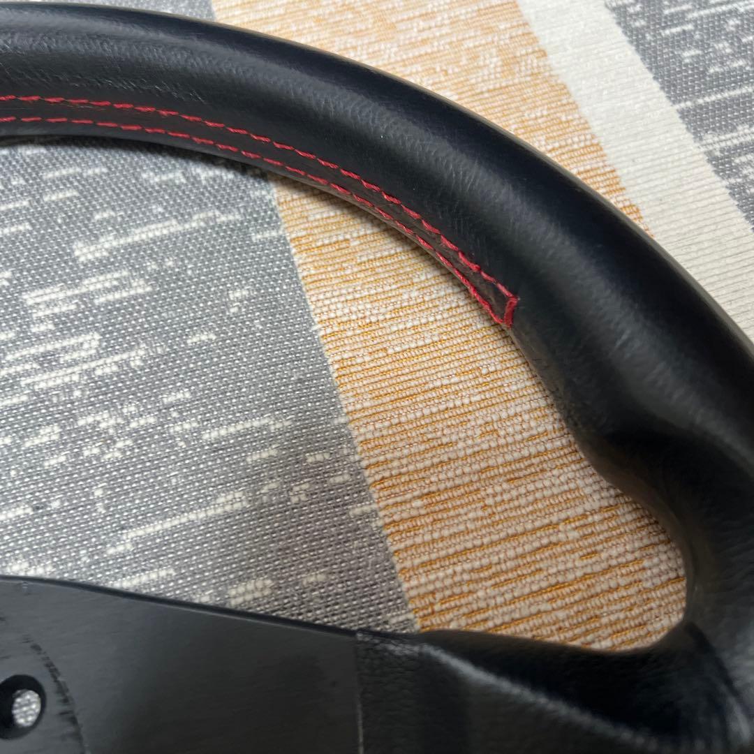 momo corse モモ コルセ 程度良好 モモステ３５パイ 本革ステアリング