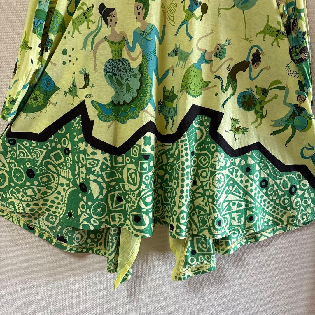 【美品】✨トクコプルミエヴォル✨ウルグアイカーニバル羽織物❤️DEPARR❣️