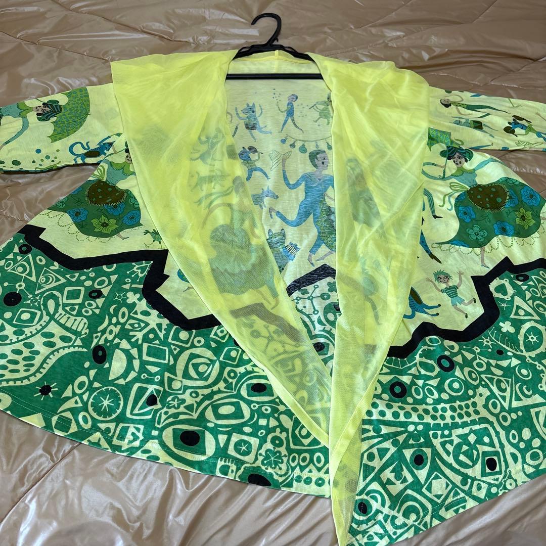 【美品】✨トクコプルミエヴォル✨ウルグアイカーニバル羽織物❤️DEPARR❣️