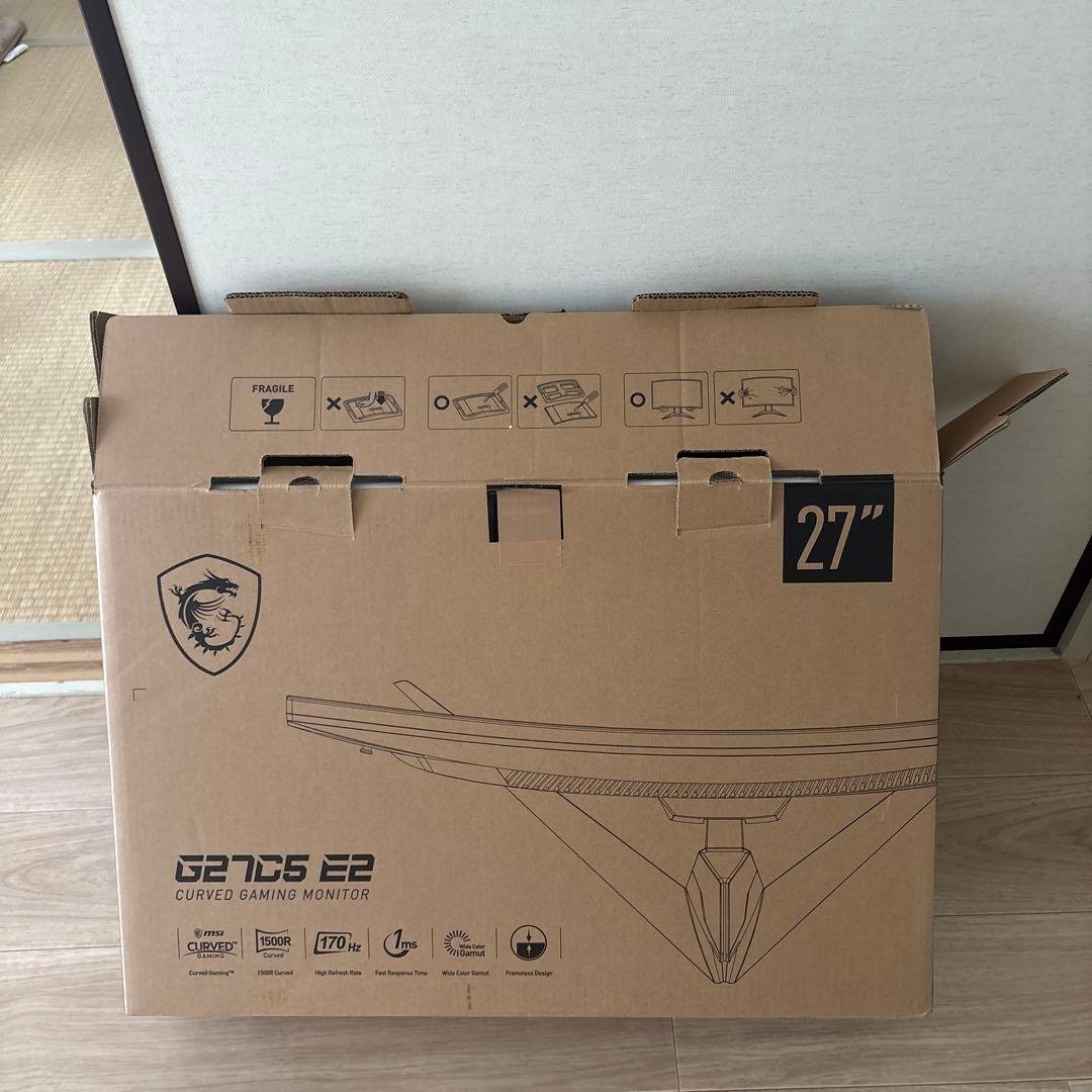 MSI 湾曲ゲーミングモニター 27インチ