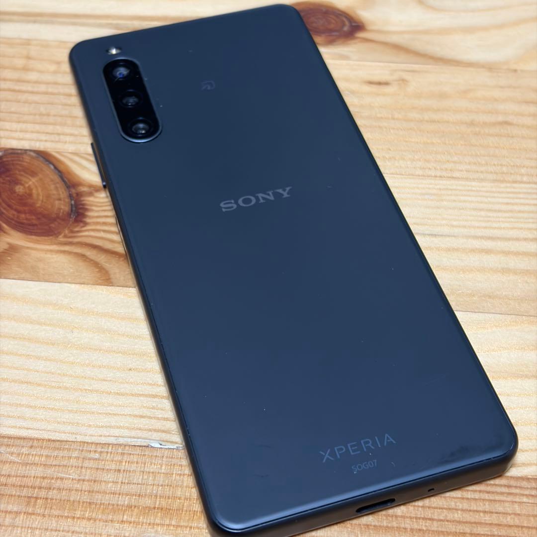 13363 SIMフリー Xperia 10 IV SOG07 ブラック 完済済