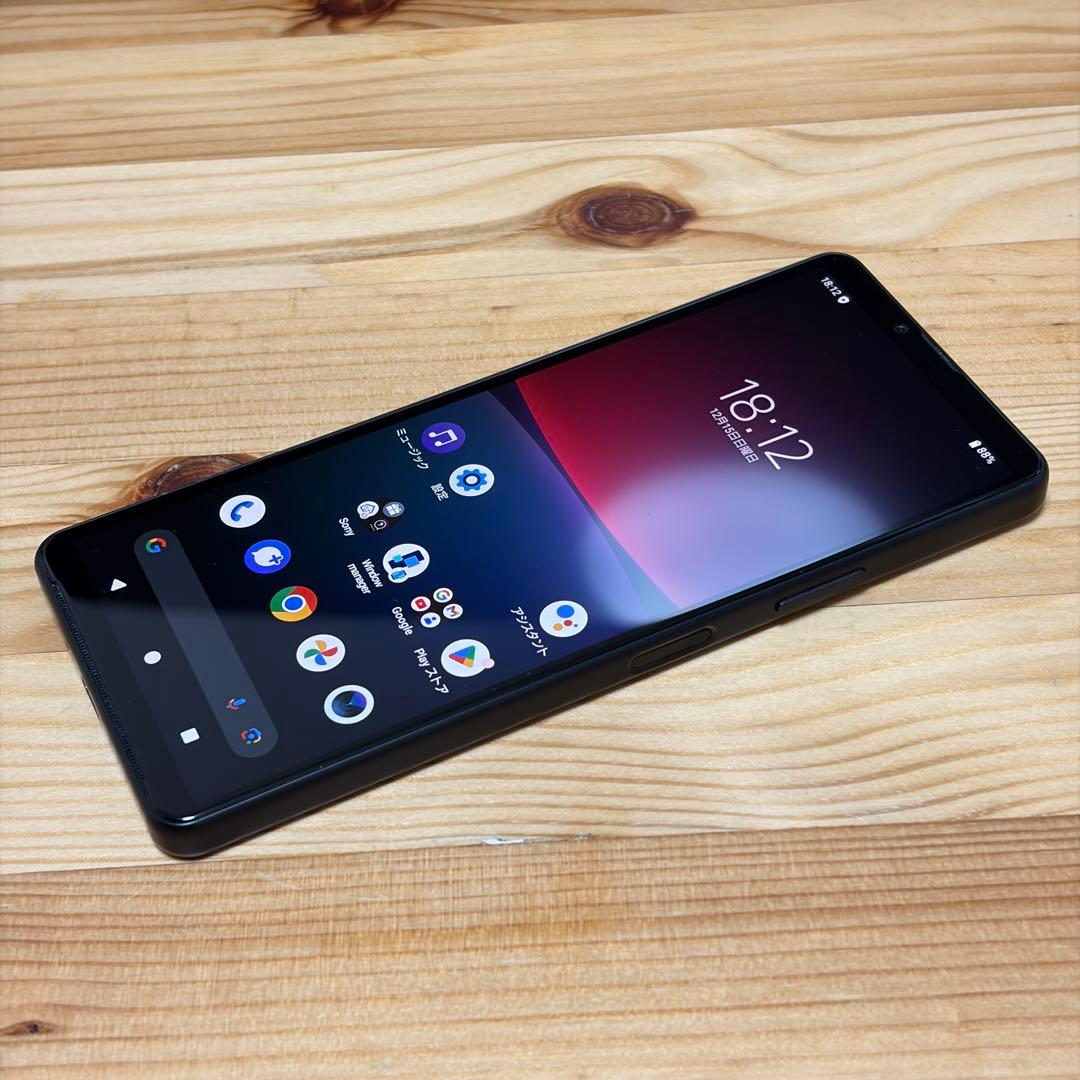 13363 SIMフリー Xperia 10 IV SOG07 ブラック 完済済