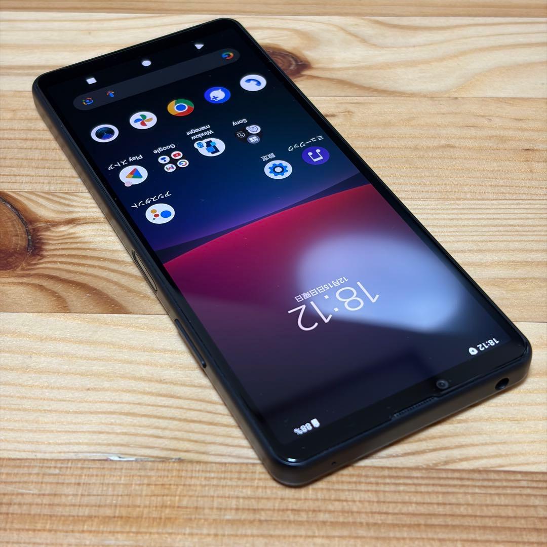 13363 SIMフリー Xperia 10 IV SOG07 ブラック 完済済