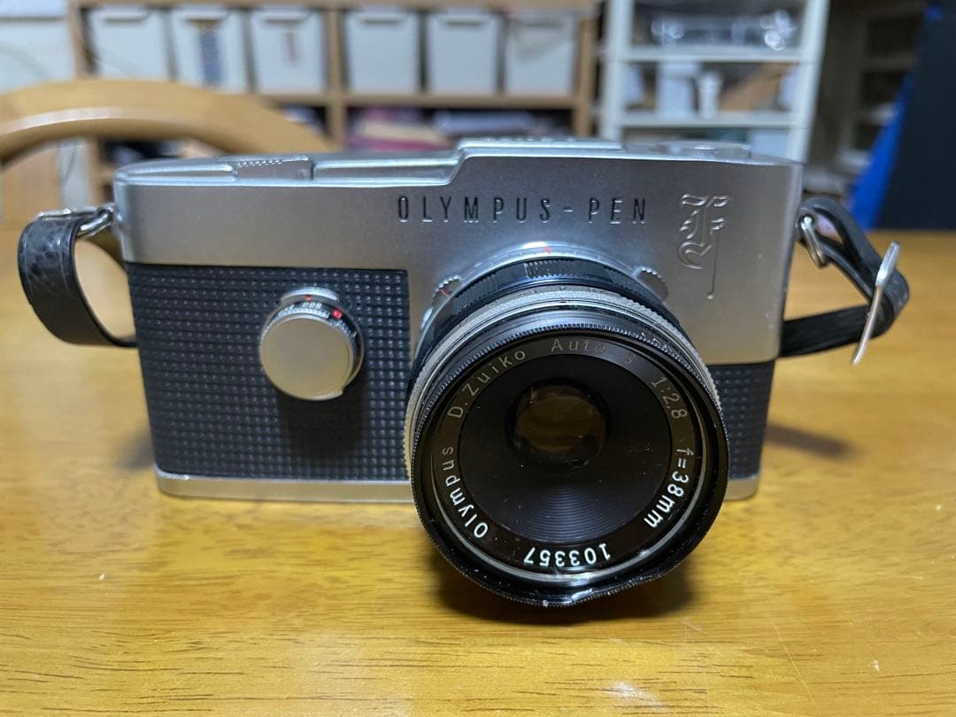 【ジャンク】OLYMPUS PEN-F＋D.Zuiko 38mm F2.8