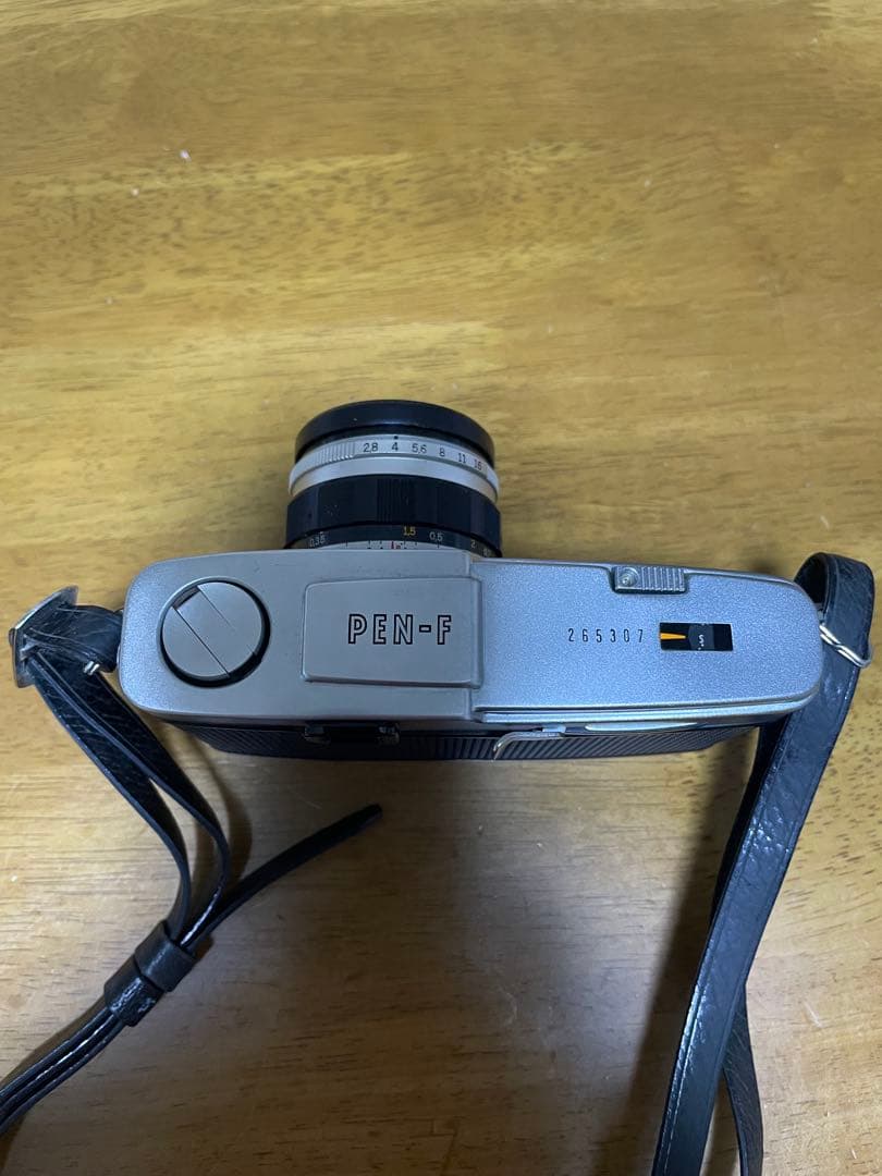 【ジャンク】OLYMPUS PEN-F＋D.Zuiko 38mm F2.8