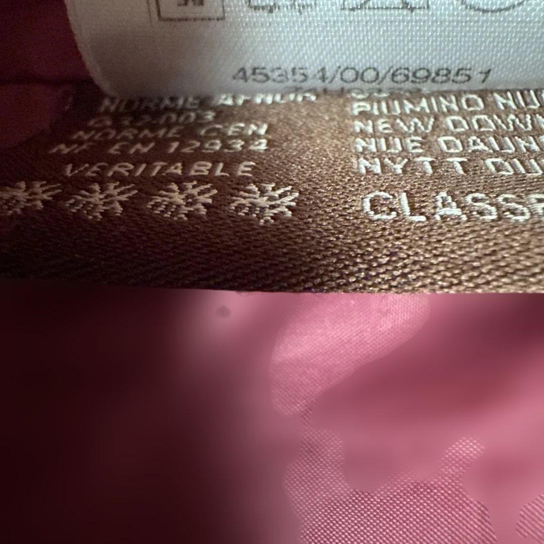 美品★モンクレール・ドット総柄 ナイロン ダウンジャケット（1）茶タグ