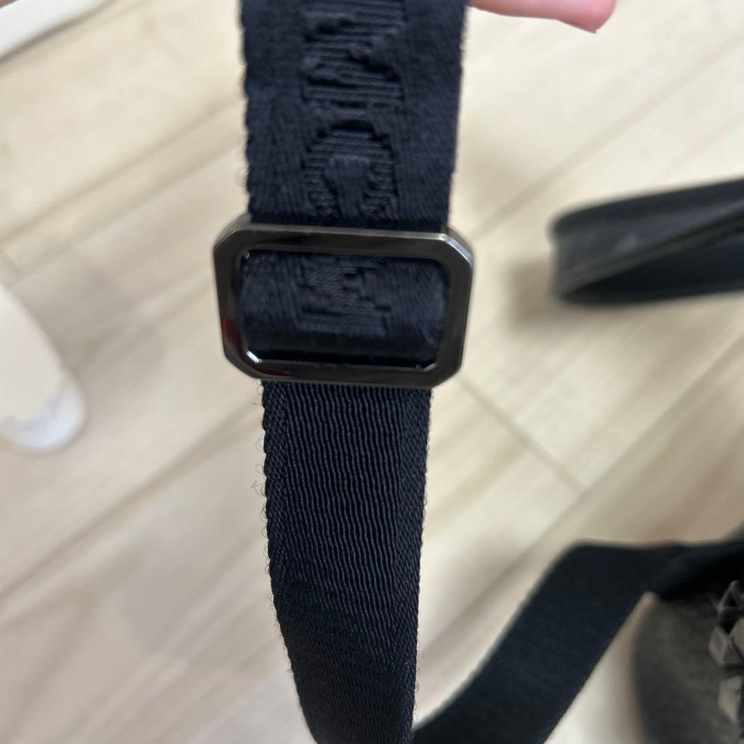 MCM スタッズ リュック 黒 mini