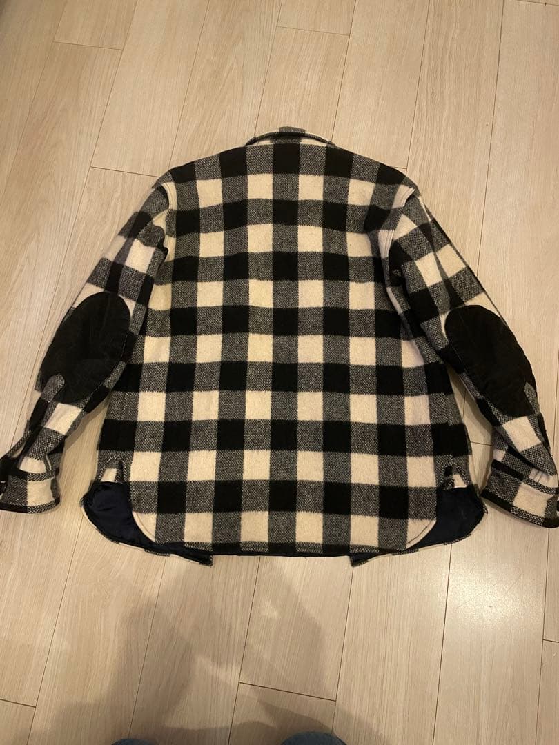 木村拓哉着用【ウールリッチ×HRM】バッファローチェックCPOジャケット