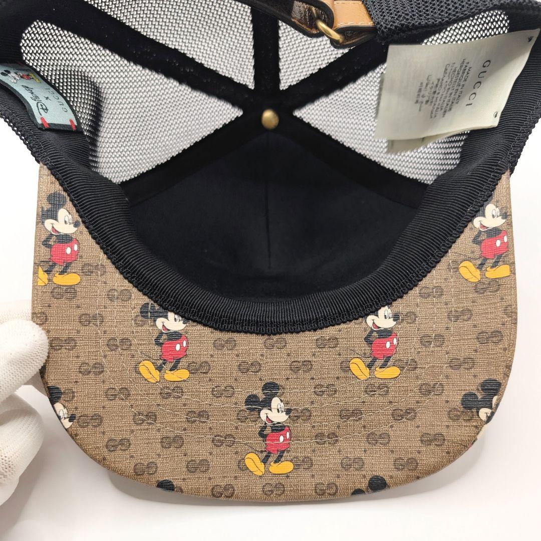 ✨️未使用品!✨️GUCCI　ディズニー　ベースボールキャップ　ミッキー