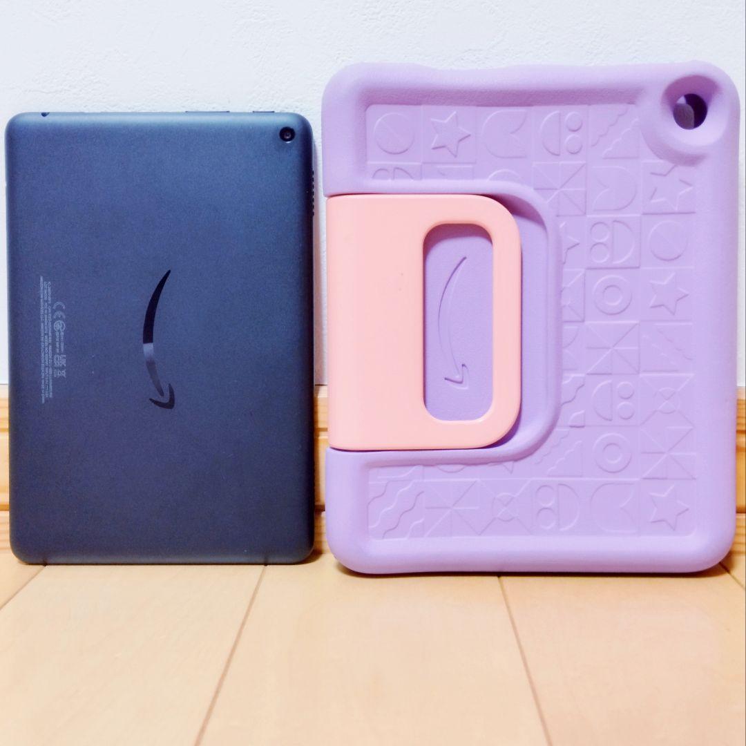 極美品 Fire HD 8 キッズモデル パープル 最新第12世代 32GB