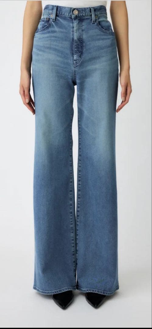 moussy マウジー　advanced long leg フレア