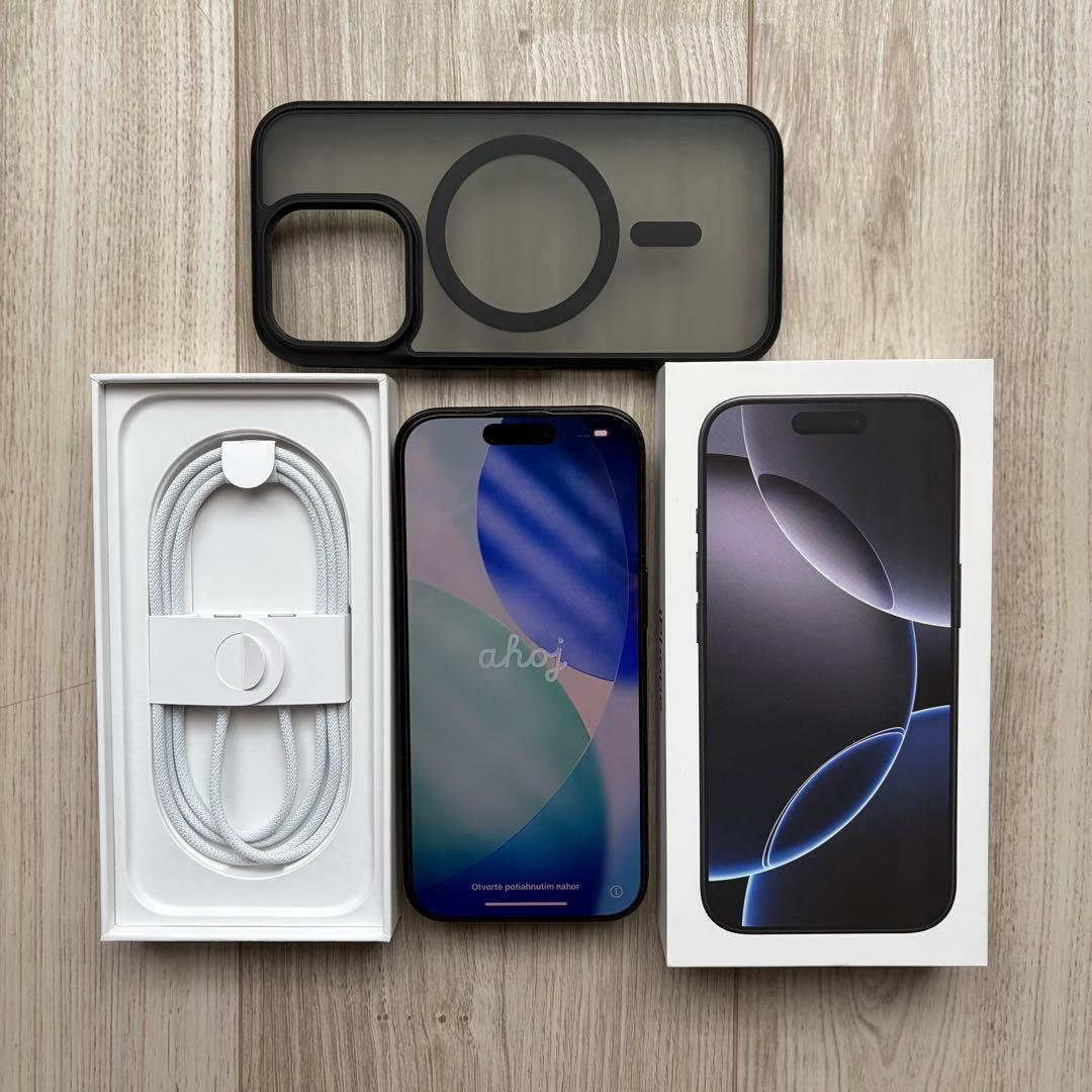 今だけ！おまけ付き［美品］iPhone16 Pro 256GB 箱付き