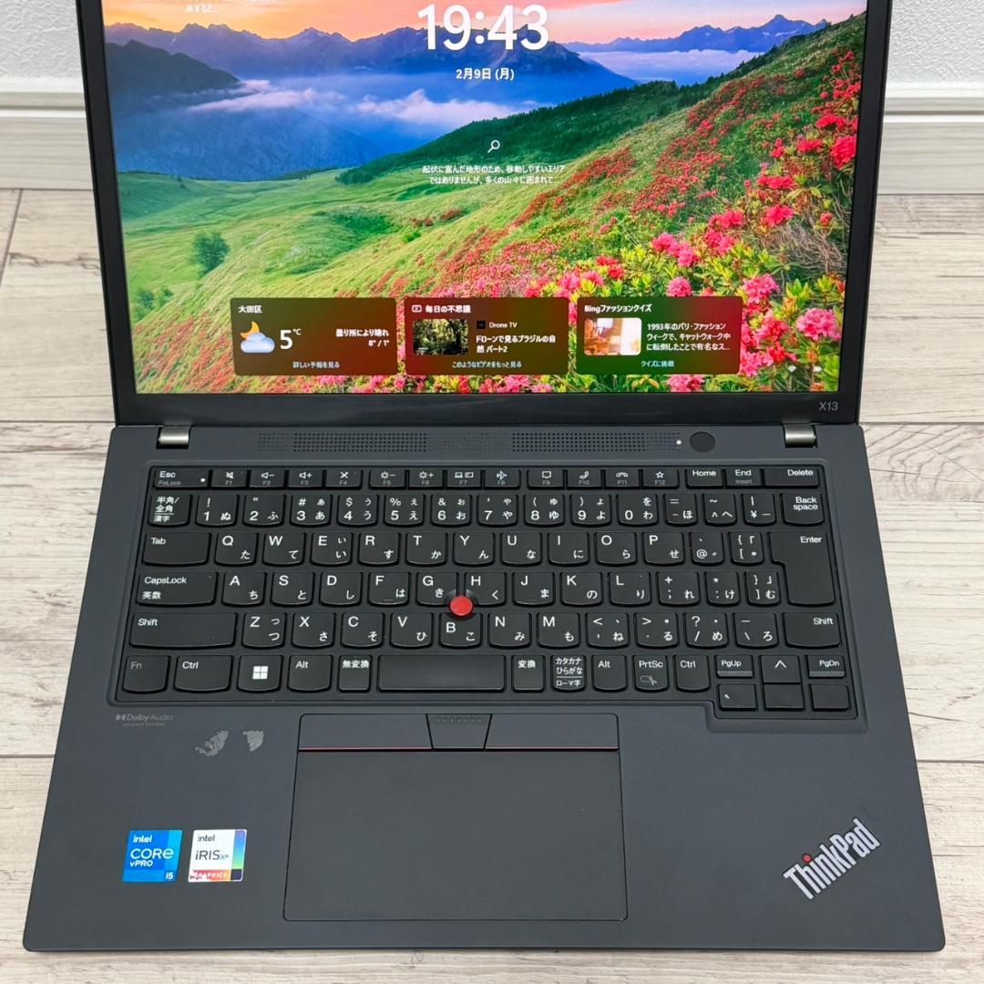 ハイスペック パワフルモデル ThinkPad i5 11世代 8G 256GB