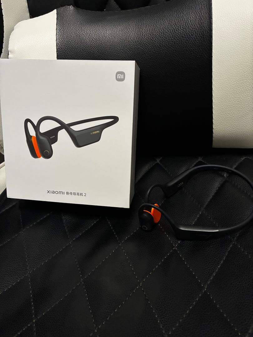 Xiaomi 骨伝導イヤホン 2 ブラック/オレンジ