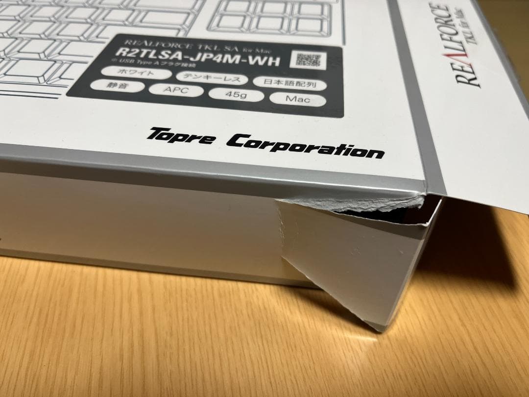 東プレ Realforce for Mac PFU R2TLSA-JP4M-WH