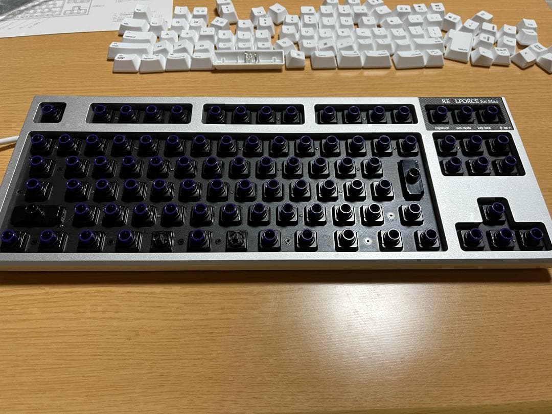 東プレ Realforce for Mac PFU R2TLSA-JP4M-WH