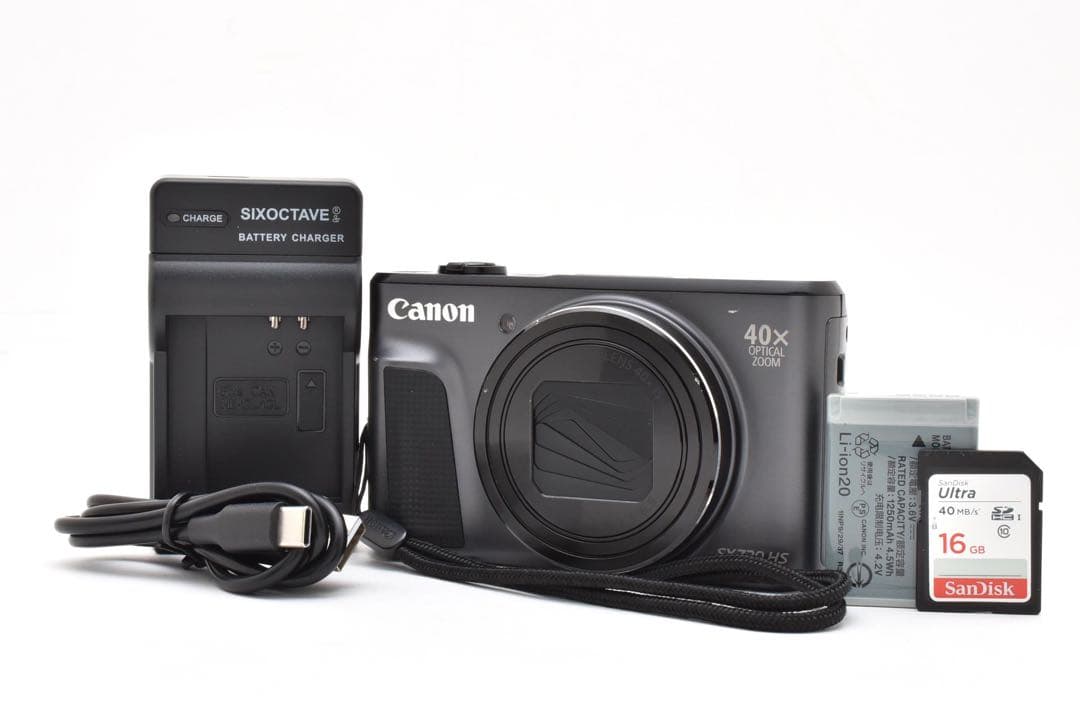 【美品】 キヤノン Canon PowerShot SX720 HS