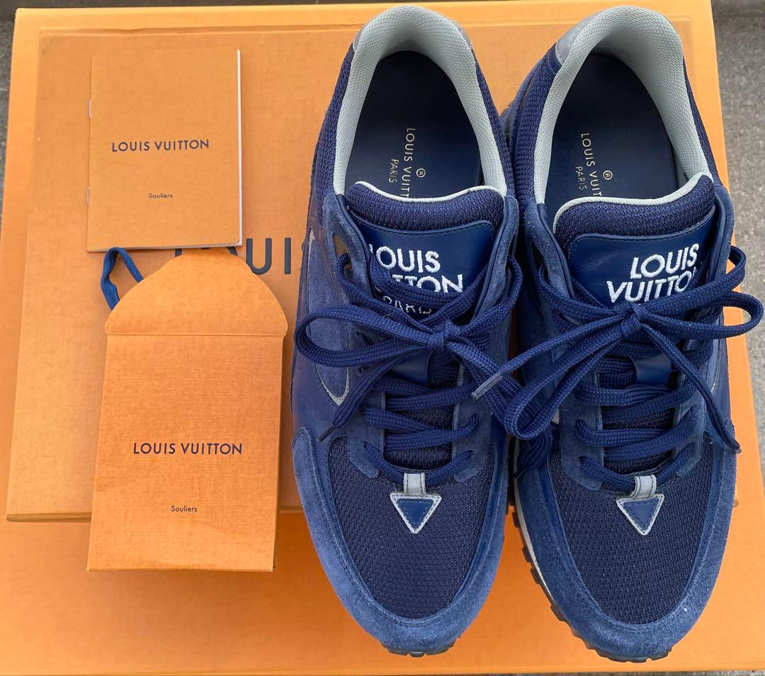LOUIS VUITTON ネイビー スニーカー