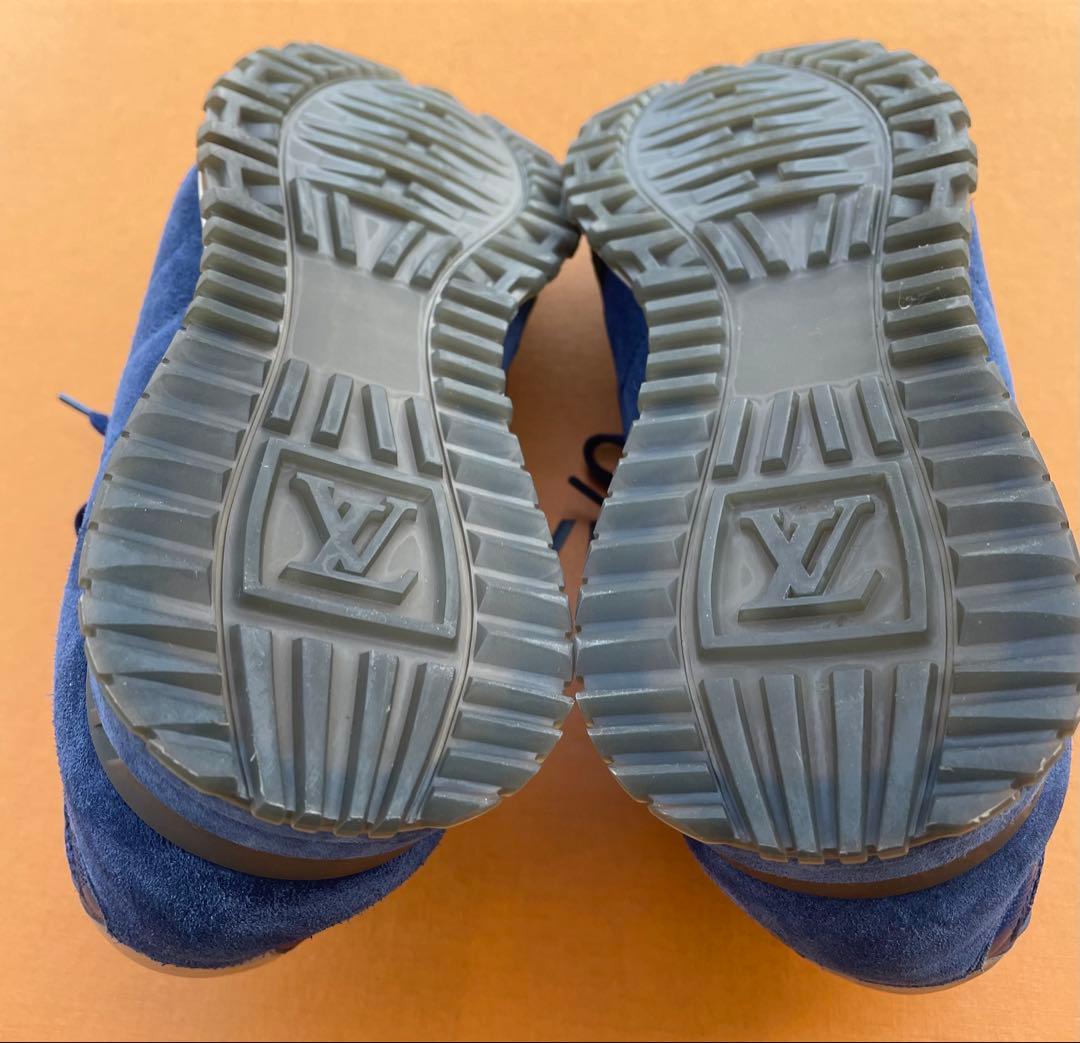 LOUIS VUITTON ネイビー スニーカー