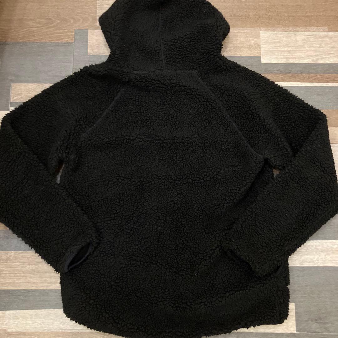 【Gymphlex】ジムフレックス　くるみボタン ボアフード ジャケット