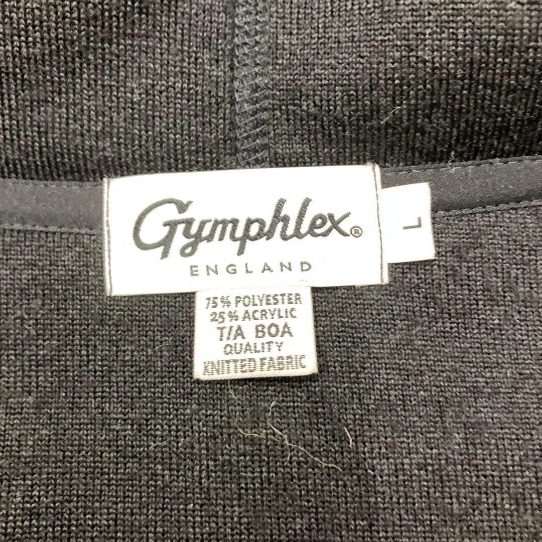 【Gymphlex】ジムフレックス　くるみボタン ボアフード ジャケット