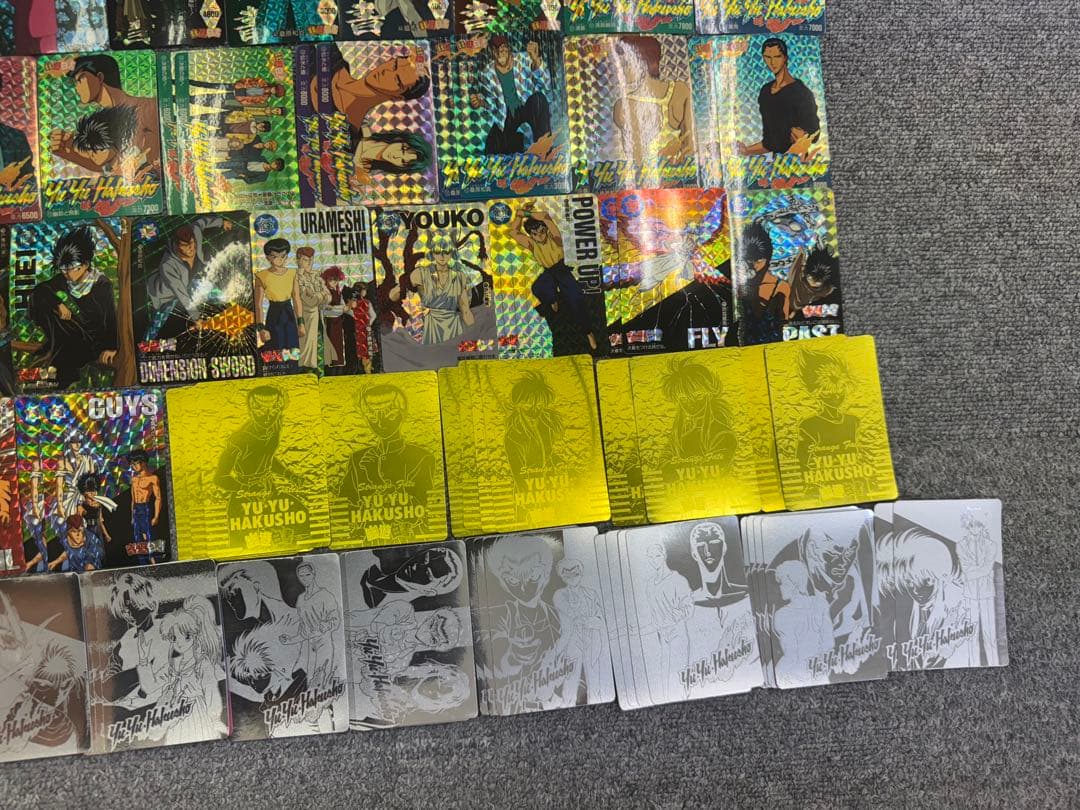 幽遊白書　カードダス　アマダ　エンボスカード　372枚