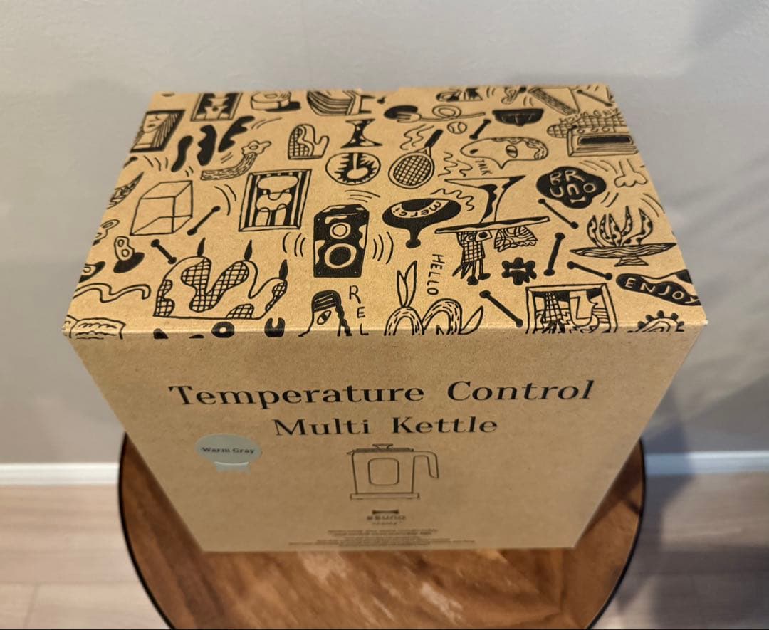 BRUNO 温度調節マルチケトル ウォームグレー