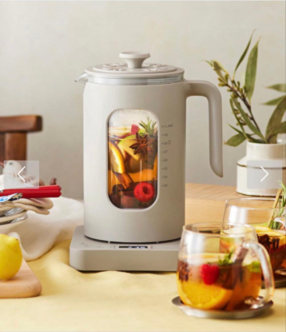 BRUNO 温度調節マルチケトル ウォームグレー