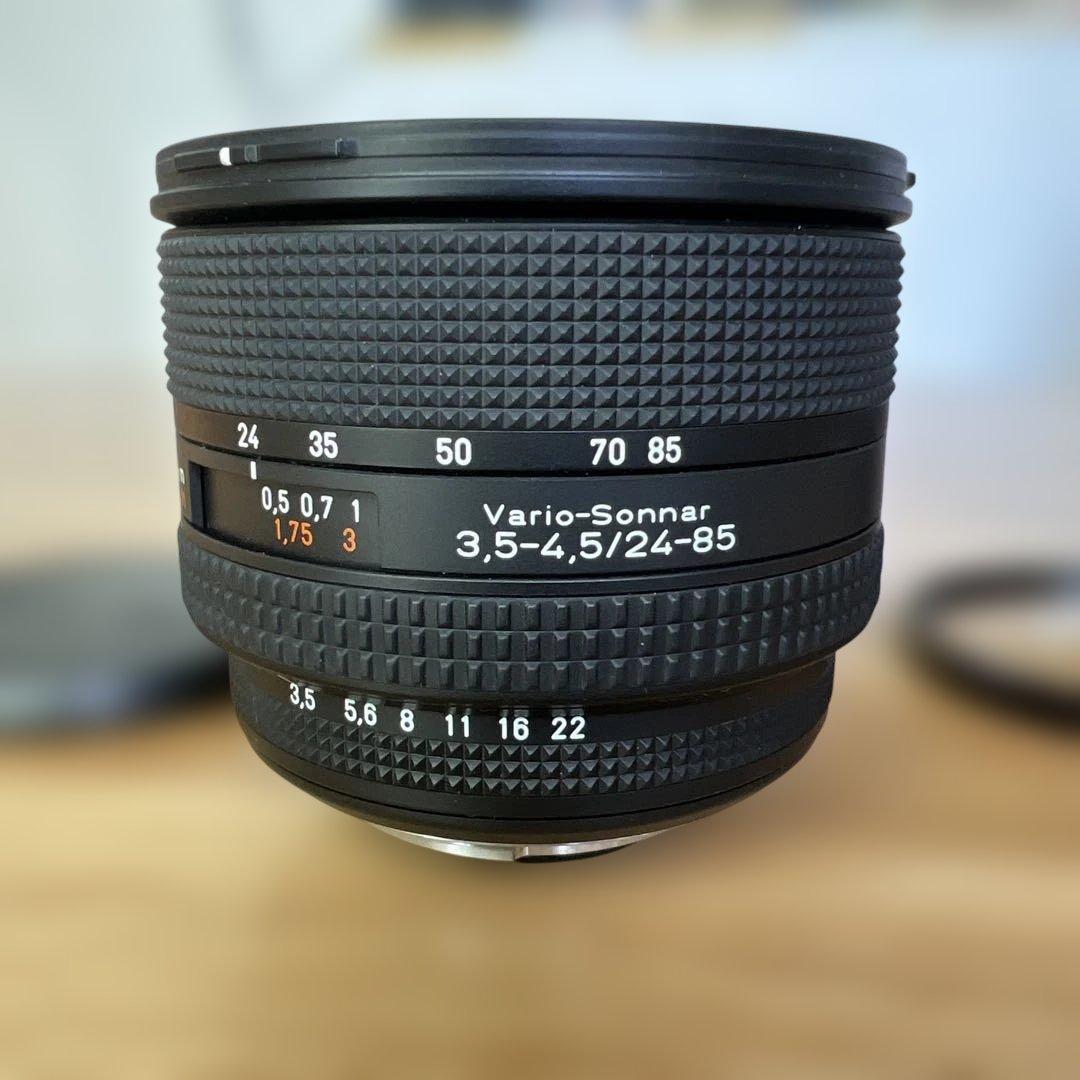 CONTAX Carl Zeiss 24-85mm f/3.5-4.5 フード付