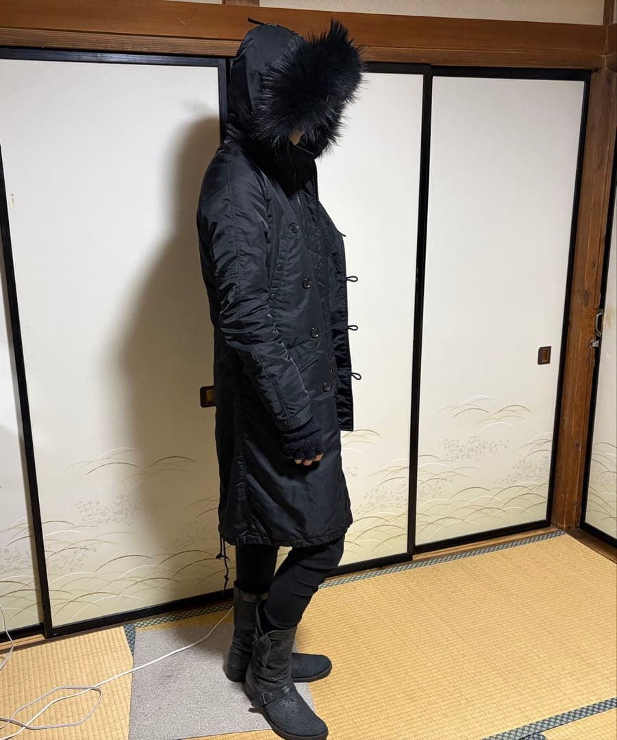 定価12万 wjk VINTAGE 66 NYLON LONG N-3BコートS