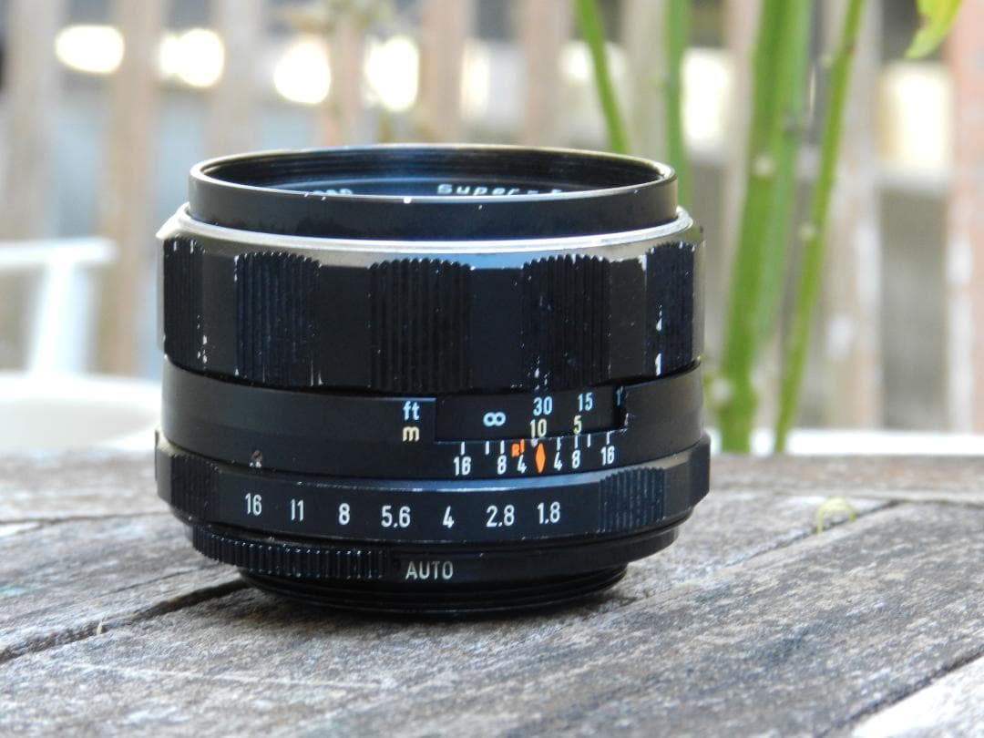 極美品　Pentax Super-Takumar 55mm f/1.8 レンズ