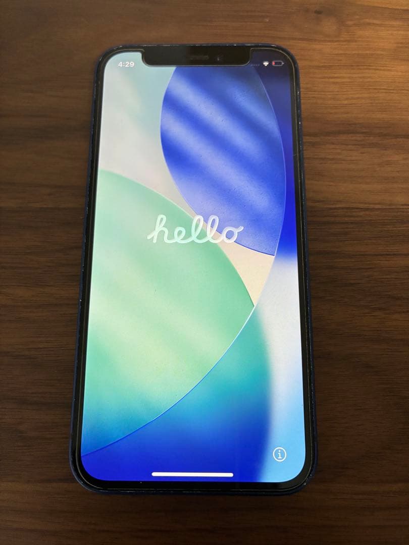 【付属品付】iPhone12mini 64GB ブルー 箱、コード、おまけ付き