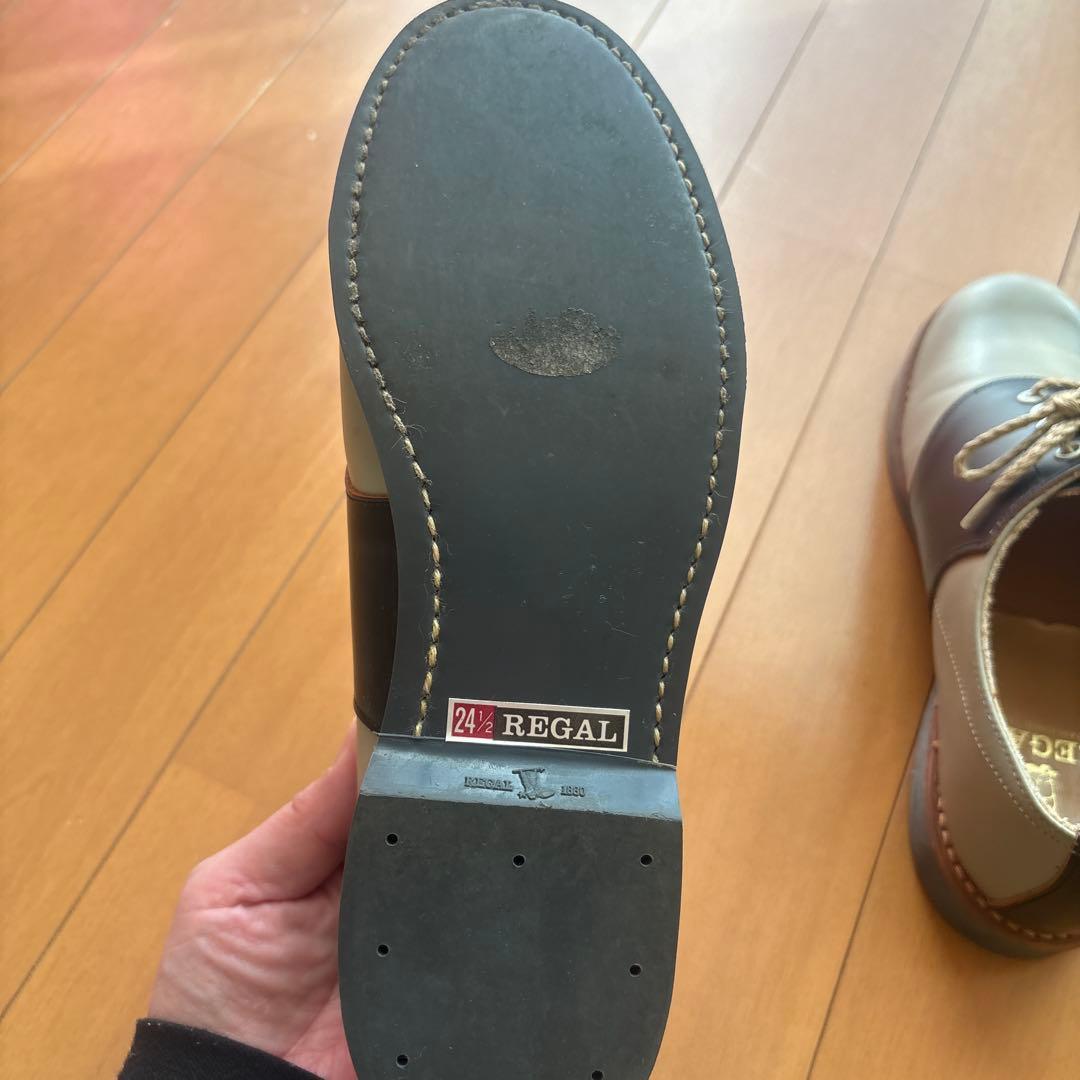 REGAL サドルシューズ
