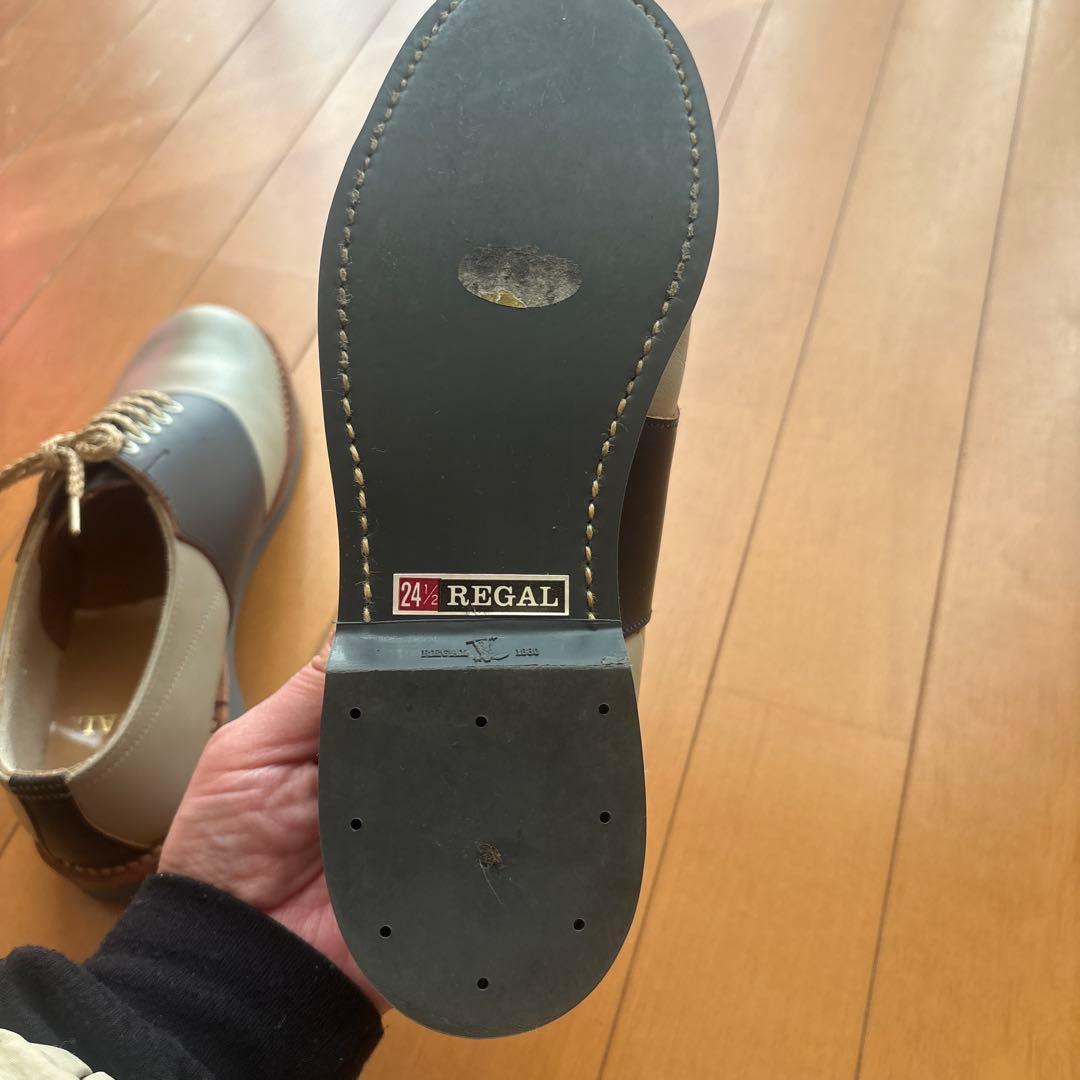 REGAL サドルシューズ
