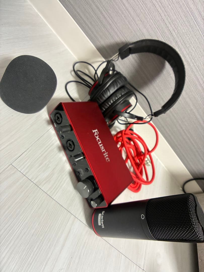 Focusrite Scarlett Studio セット　スタンド付き