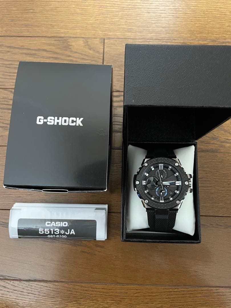 時計 CASIO G-SHOCK GST-B100XA-1AJF