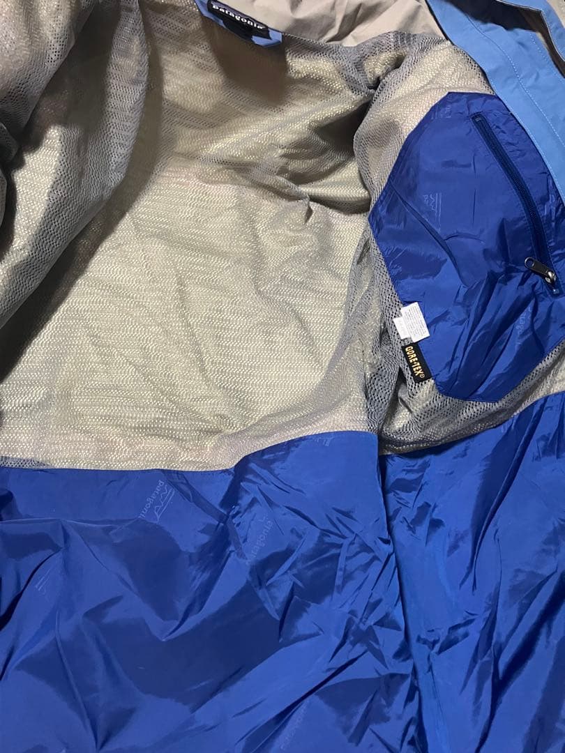 00s patagonia リキッドスカイジャケット　GORE-TEX ブルー