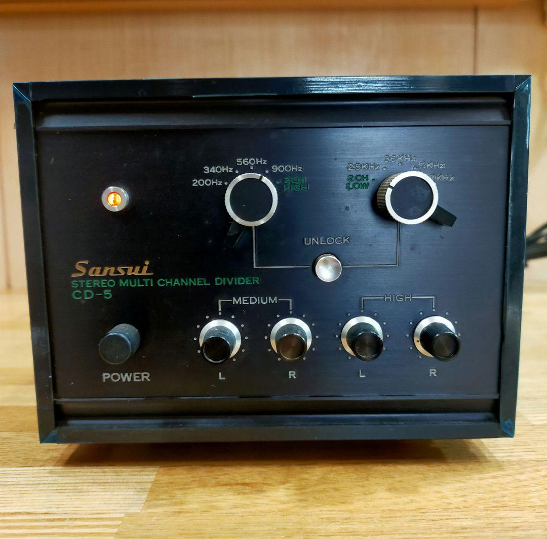 Sansui アンプ　CA-606 CD-5 BA-60