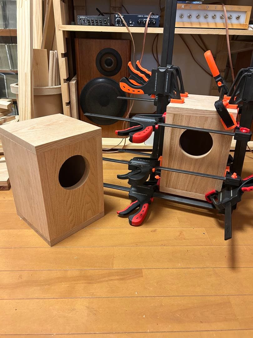 自作スピーカー TB フルレンジ 密閉型