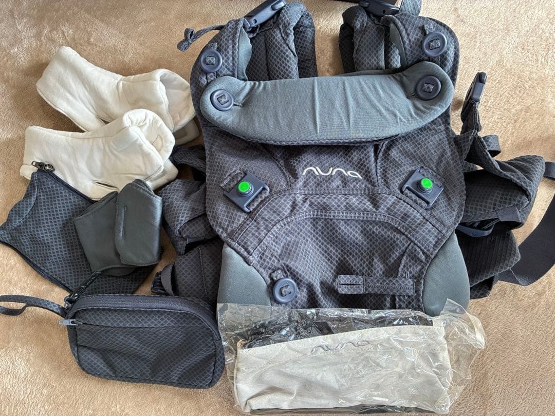 【時間限定価格】NUNA cudl clik デニム抱っこ紐　カドルクリック