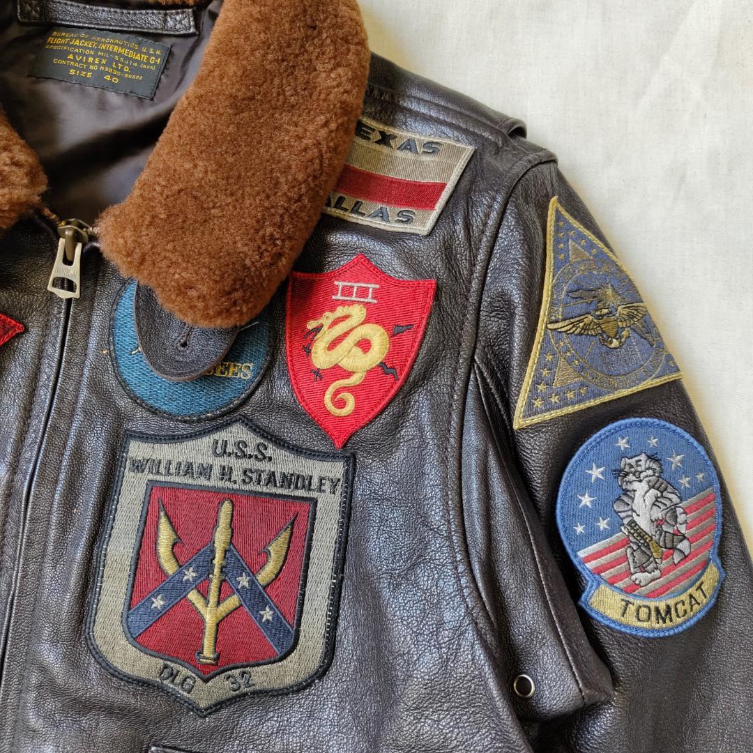 AVIREX G-1 フライトジャケット トップガンモデル TOP GUN 40