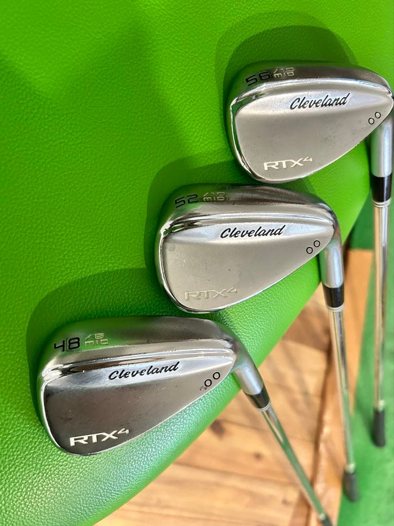 【名器】RTX4mid ウエッジ48/8,52/10,56/10 3本セット