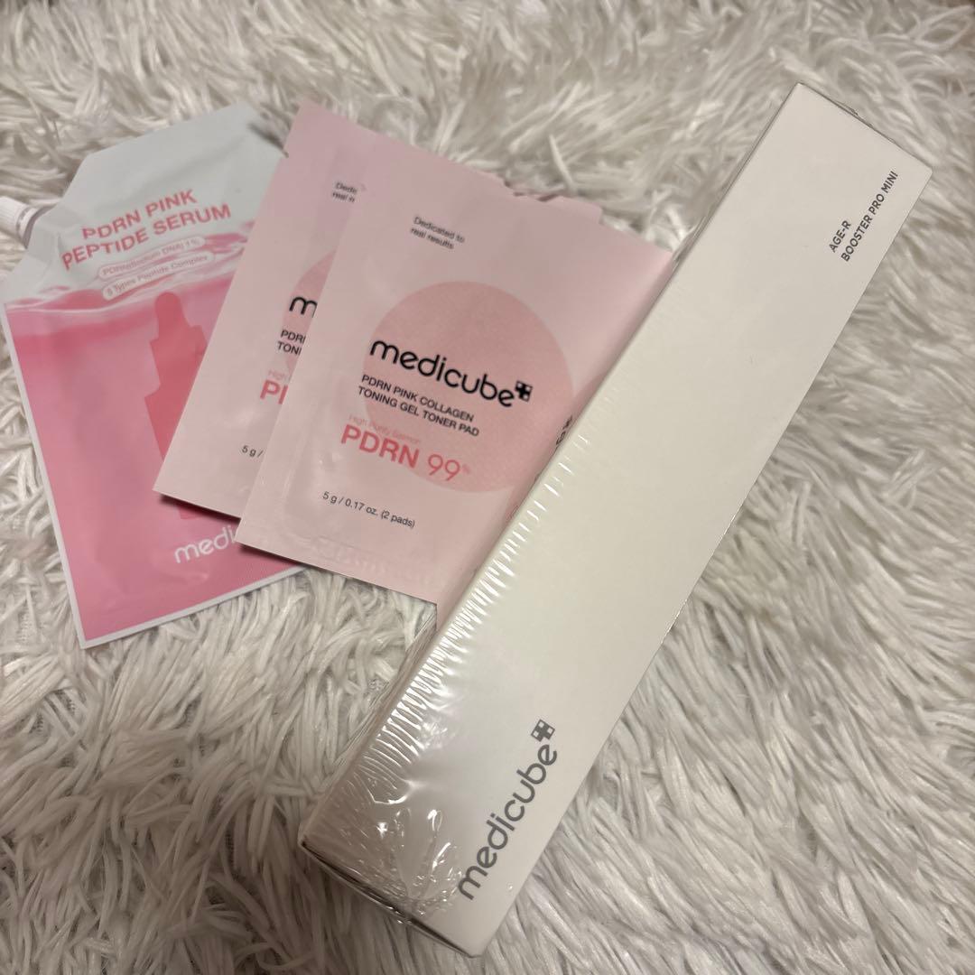 medicube 美顔器 新品未使用　ピンク