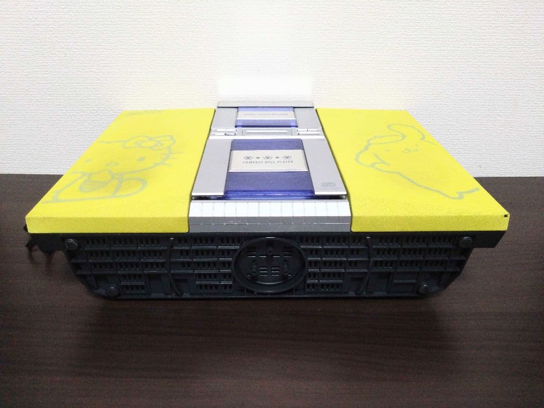【希少】99年製 フラットCDコンポ ハローキティ ポムポムプリン サンリオ