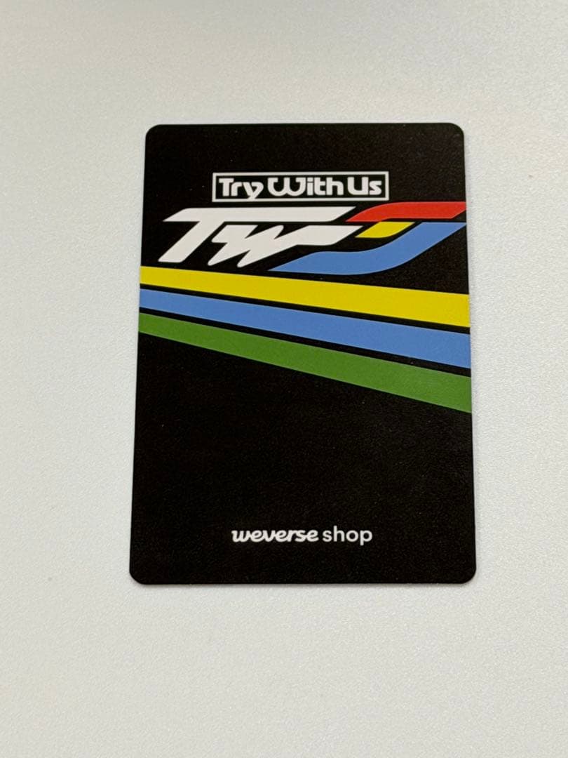 tws try with us comeback live ハンジン　トレカ