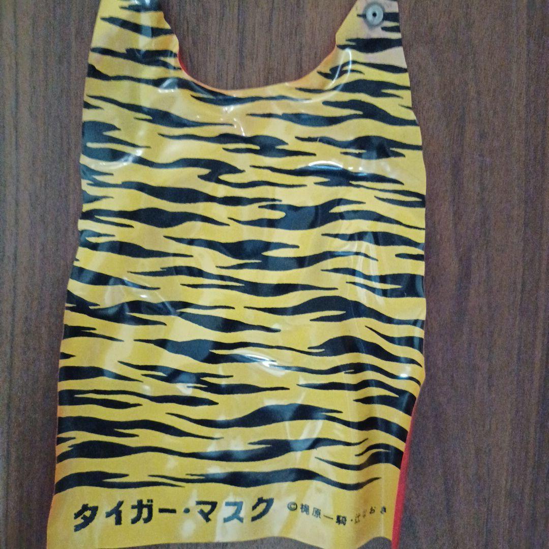当時物 中嶋製作所 面取れマスクとマント付 希少タイガーマスク ソフビフィギュア