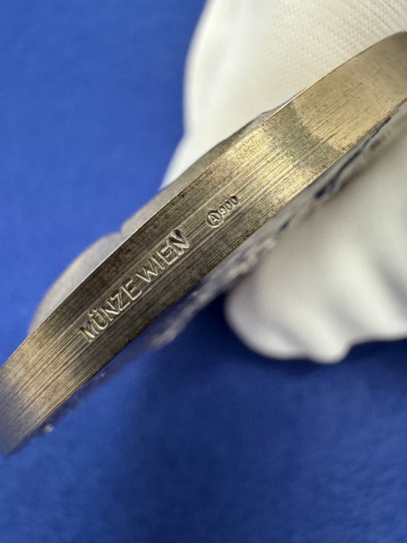 モーツァルト追悼記念メダル　ヴィンテージ　専用ケース付き