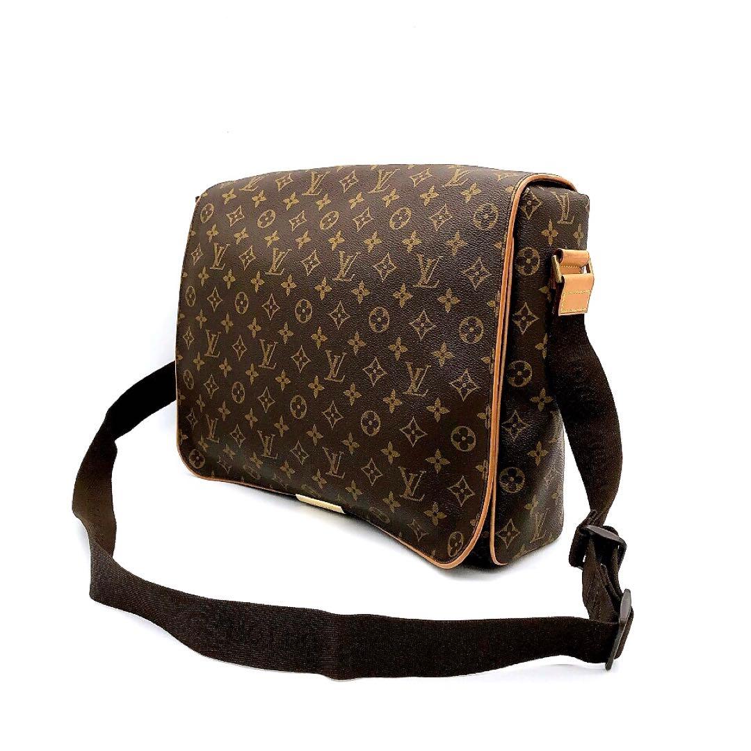 【LOUIS VUITTON】アベス　メッセンジャーバッグ　モノグラム　A4